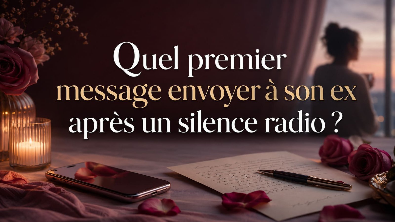 Quel premier message envoyer à son ex