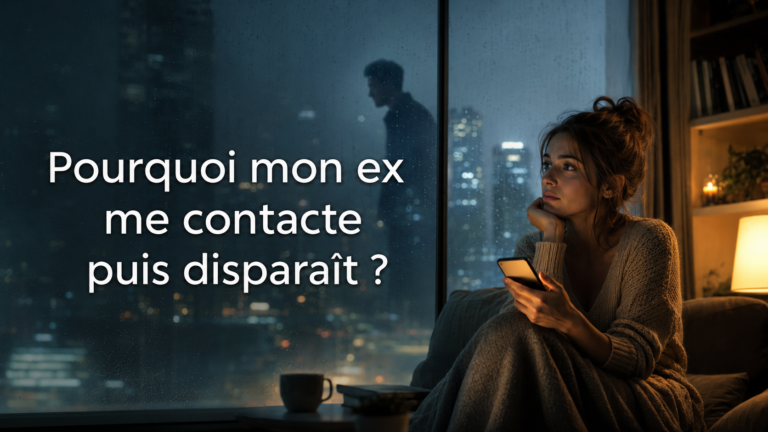 Read more about the article Pourquoi mon ex me contacte puis disparaît ?